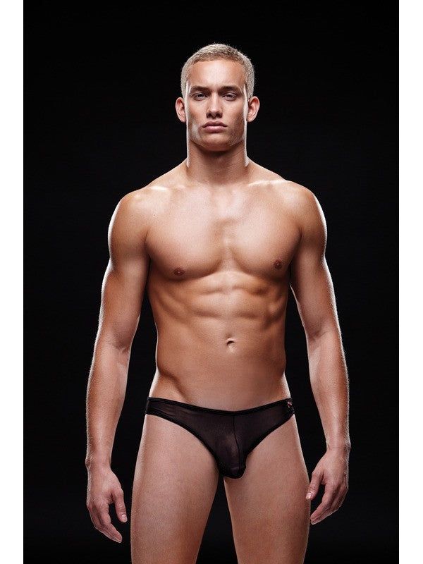 Envy Mesh Brief L/XL Black
