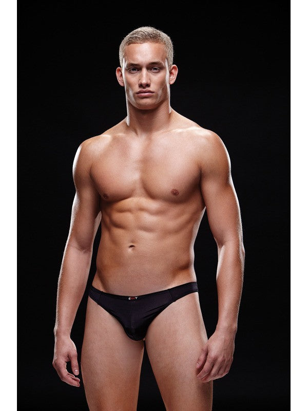Envy Microfiber Thong M/L Black
