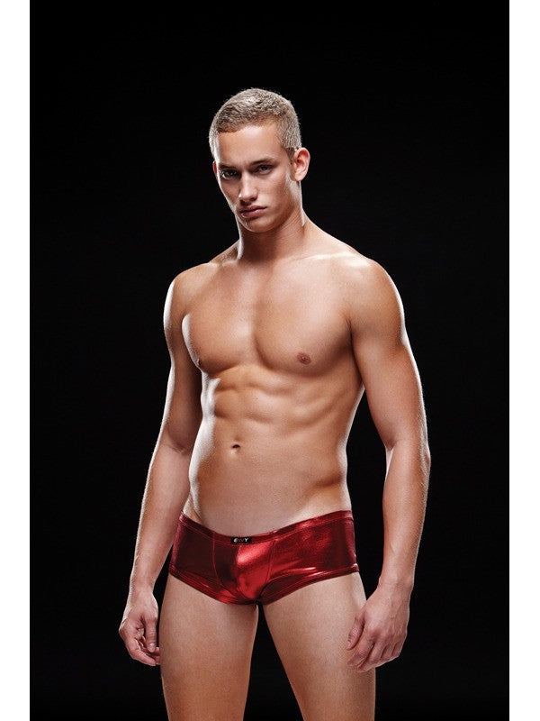 Envy Liquid Metal Low-rise Trunk L/XL Red
