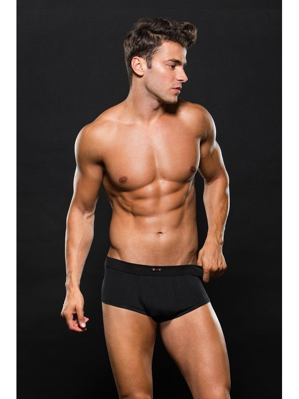 Envy Logo Elastic Mesh Sport Trunk E058 M/L Black