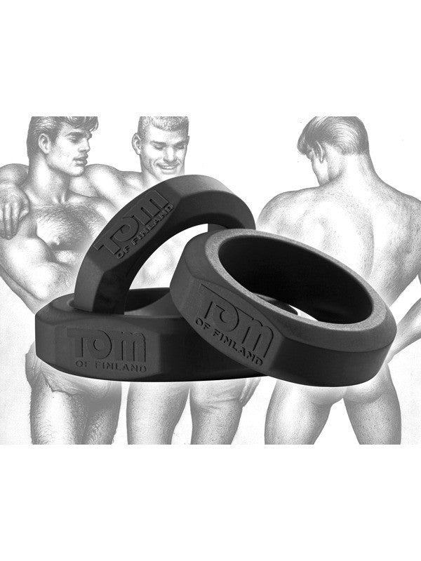 3 Piece Silicone Cock Ring Set