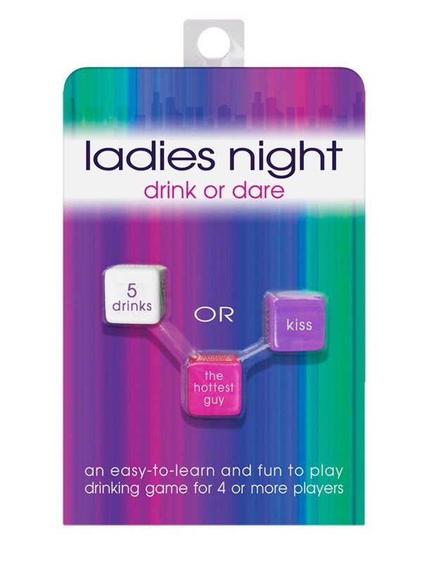 Ladies Night Drink or Dare Dice Game