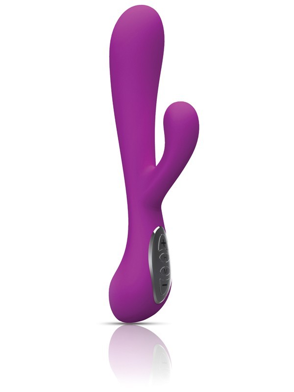 Playful Caress Silicone Rechargeable Purple