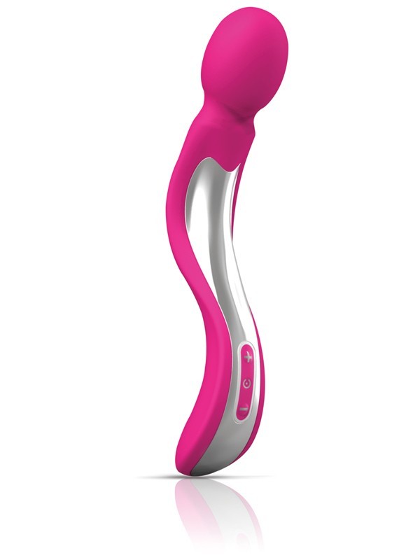 Playful Seduction Wand Silicone Rechargeable Pink