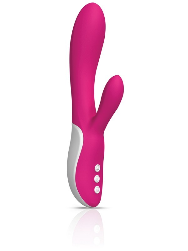 Playful Kiss Silicone Rechargeable Pink