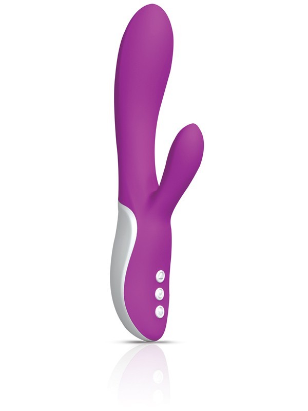 Playful Kiss Silicone Rechargeable Purple