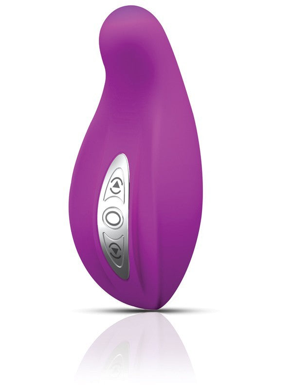 Playful Charm Silicone Rechargeable Purple