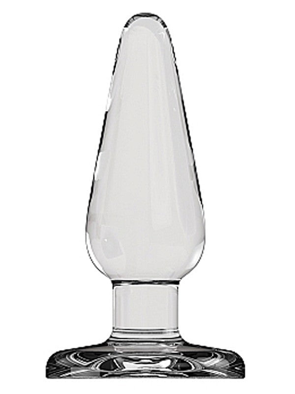 Bottom Line Buttplug Glass 4 in. Model 1
