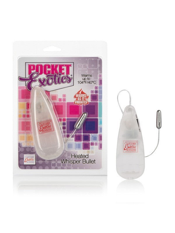 Pocket Exotics Heated Whisper Bullet