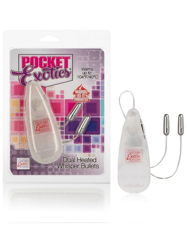 Pocket Exotics Dual Heated Whisper Bullet