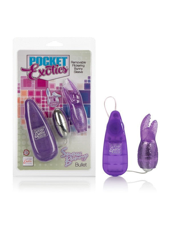 Pocket Exotics Snow Bunny Bullet - Purple
