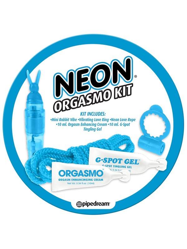 Neon Orgasmo Kit Blue