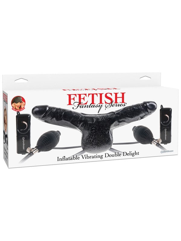 Fetish Fantasy Inflatable Vibrating Double Delight