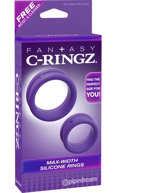Fantasy C-Ringz Max Width Silicone Rings