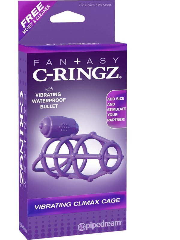 Fantasy C-Ringz Vibrating Climax Cage