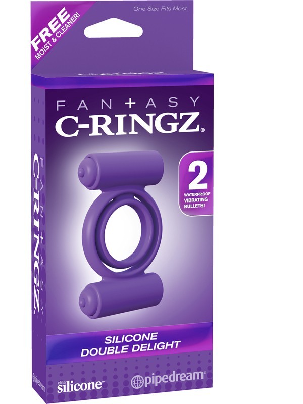 Fantasy C-Ringz Silicone Double Delight