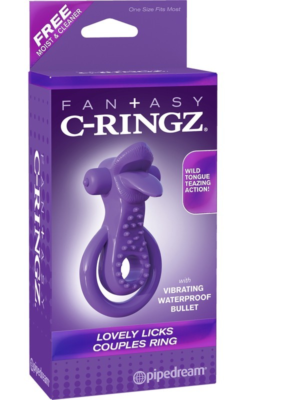 Fantasy C-Ringz Lovely Licks Couples Ring