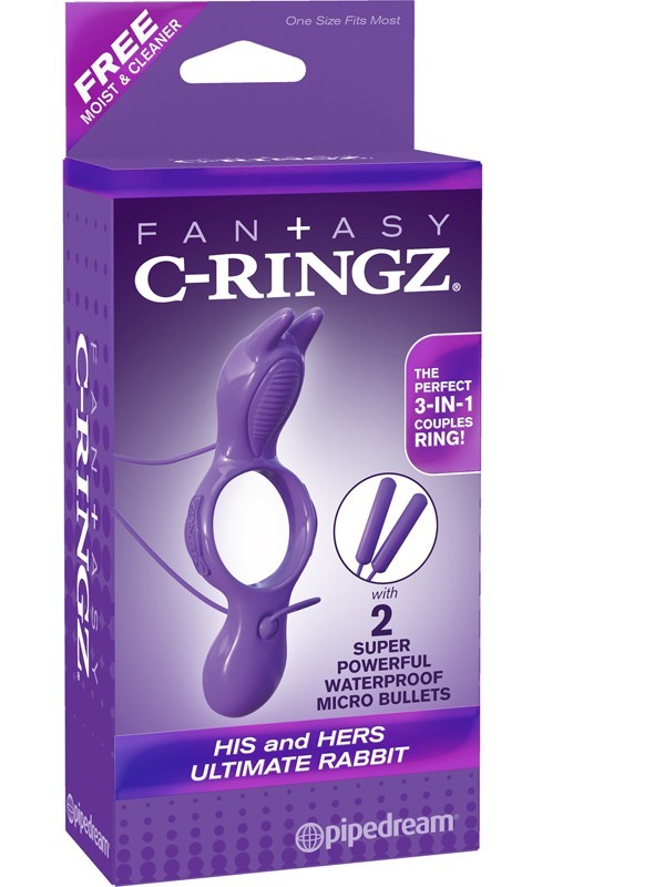 Fantasy C-Ringz His And Hers Ultimate Rabbit