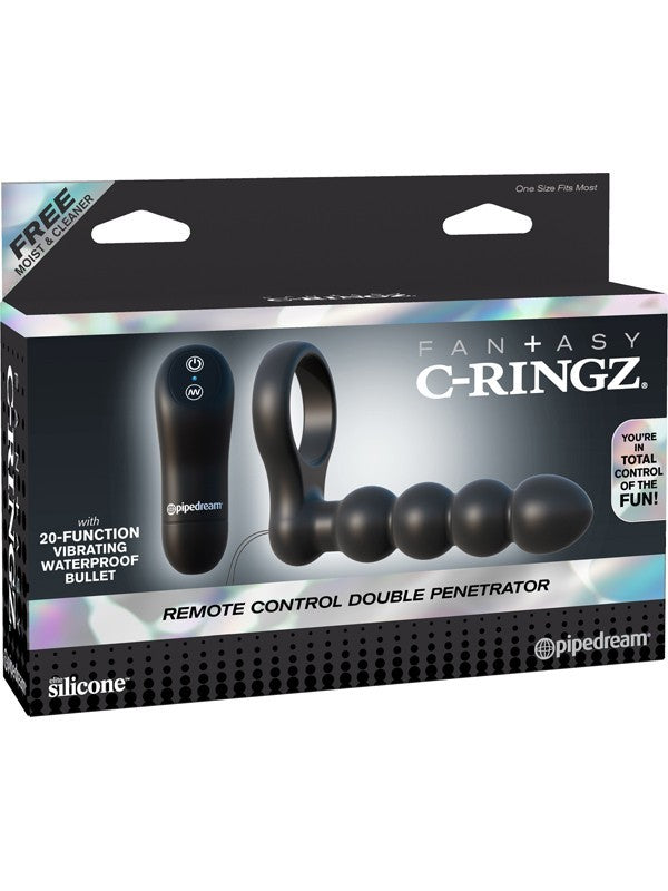 Fantasy C-Ringz Remote Control Double Penetrator