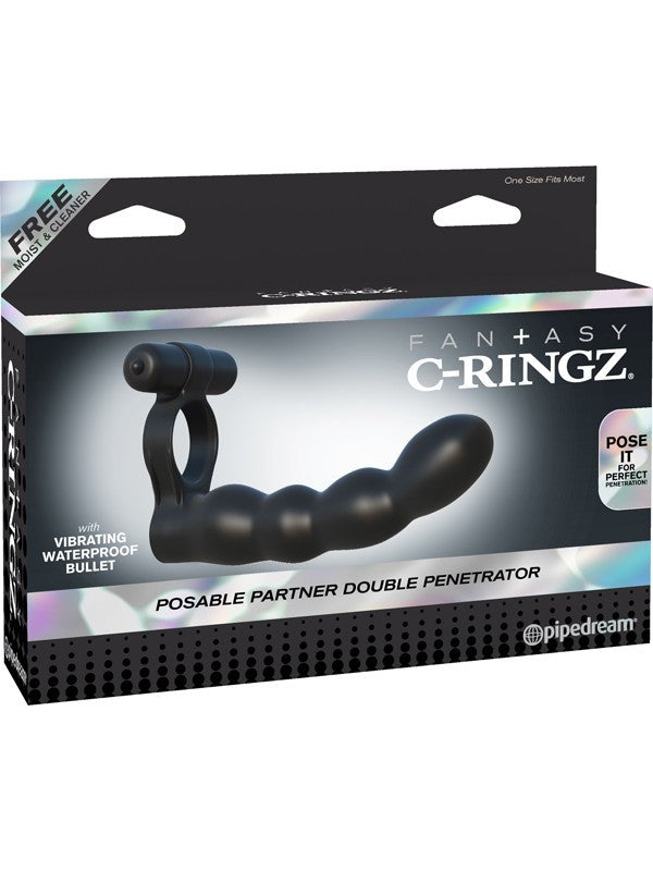 Fantasy C-Ringz Posable Partner Double Penetrator