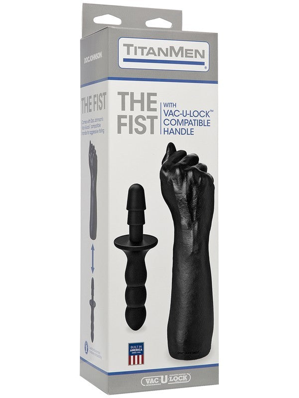 TitanMen - The Fist - W/Vac-U-Lock Handle Black