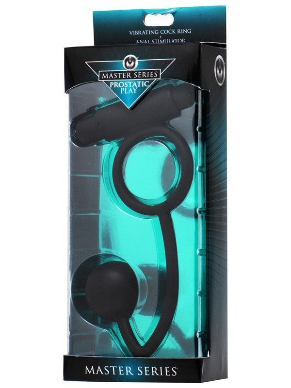 Prostatic Play Odyssey Vibrating Cock Ring and Anal Stimulator