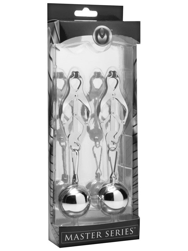 Deviant Monarch Weighted Nipple Clamps