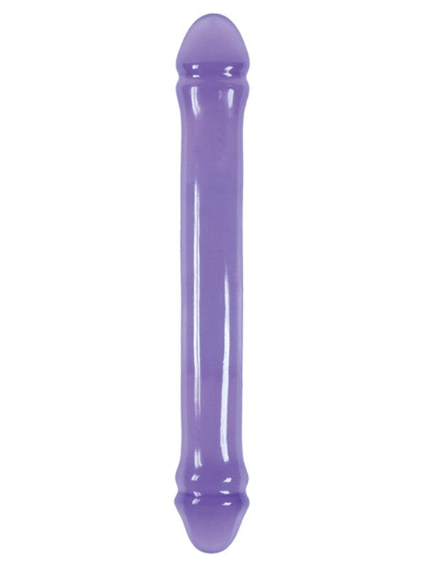 Jelly Rancher Double Dong Smooth Purple