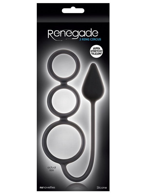 Renegade 3 Ring Circus Small Black
