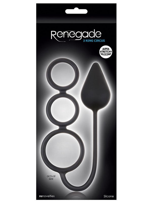 Renegade 3 Ring Circus Medium Black