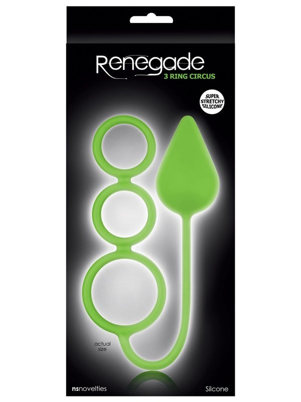 Renegade 3 Ring Circus Large Neon Green