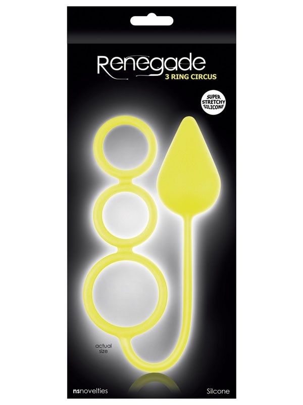 Renegade 3 Ring Circus Large Neon Yellow