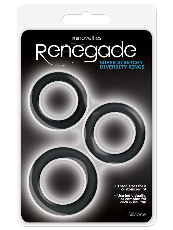Renegade Diversity Rings Black