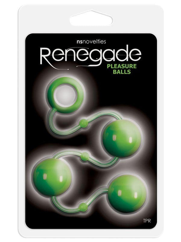 Renegade Pleasure Balls Neon Green