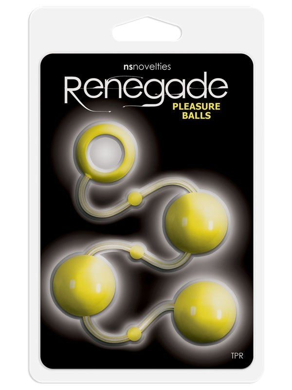 Renegade Pleasure Balls Neon Yellow