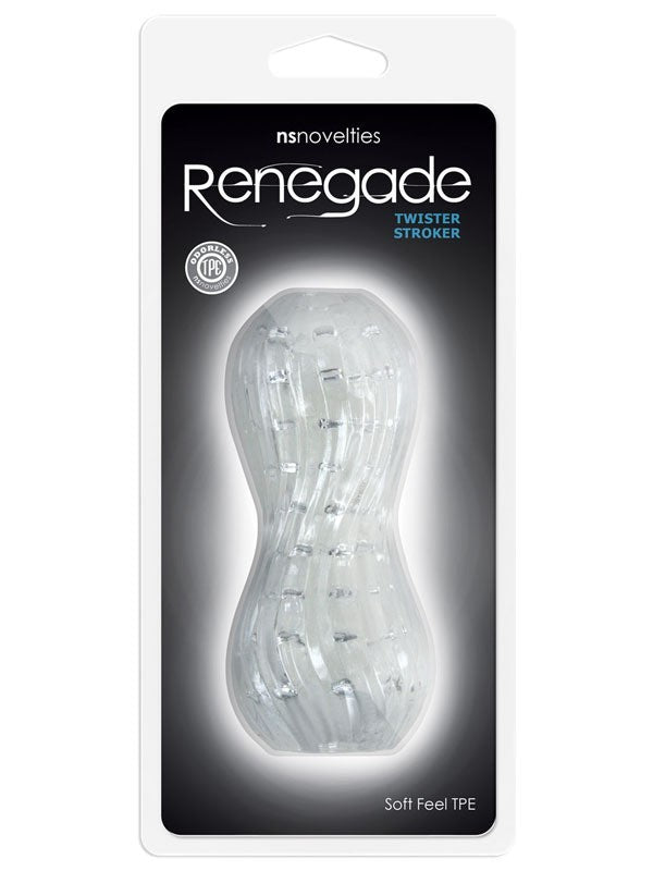 Renegade Twisted Stroker Clear