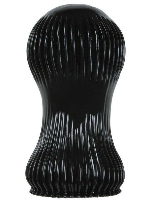 Renegade Grooved Pleasure Stroker Black