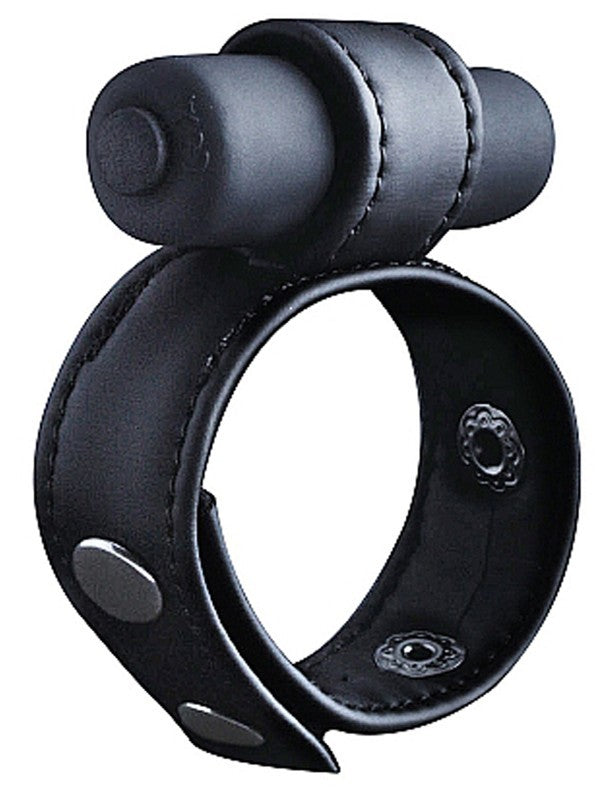 Leather Cock Ring Black