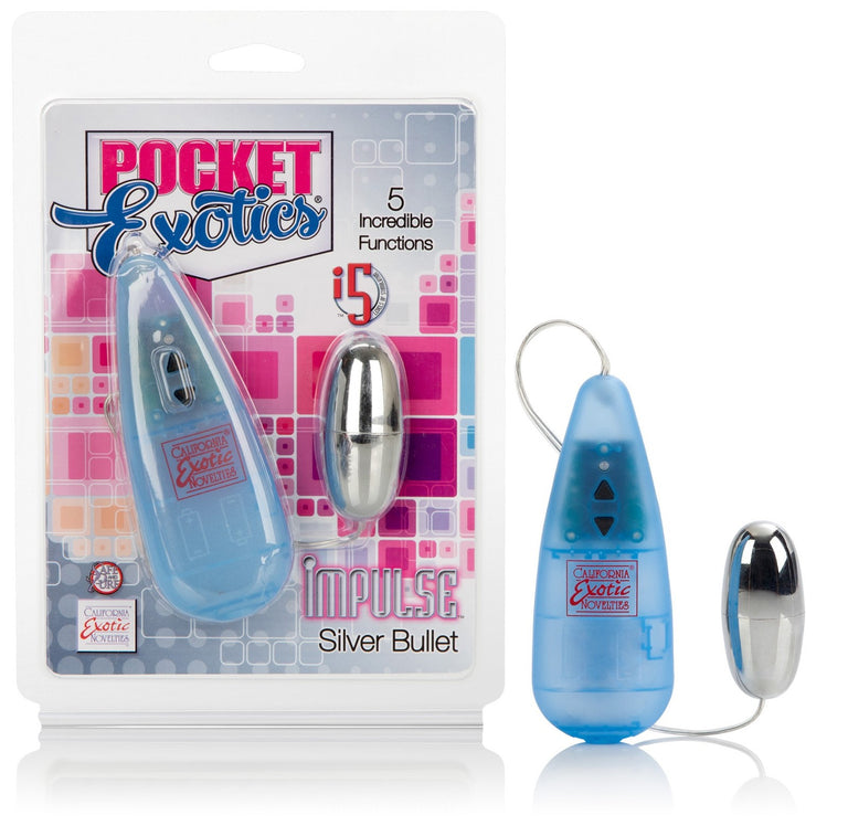 Pocket Exotics Impulse Pocket Paks - Silver Bullet