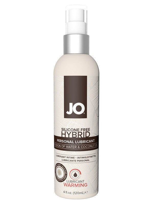 JO Silicone Free 4 fl oz Hybrid Lubricant with Coconut - Warming
