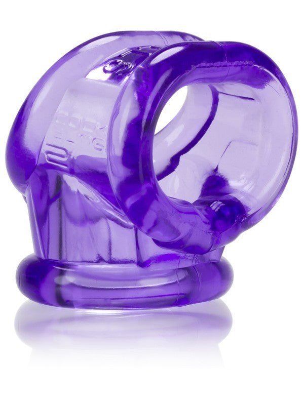 Cocksling-2 O/S Clear Purple