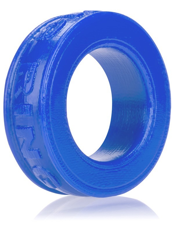 Pig-Ring Cockring Solid Color O/S Police Blue