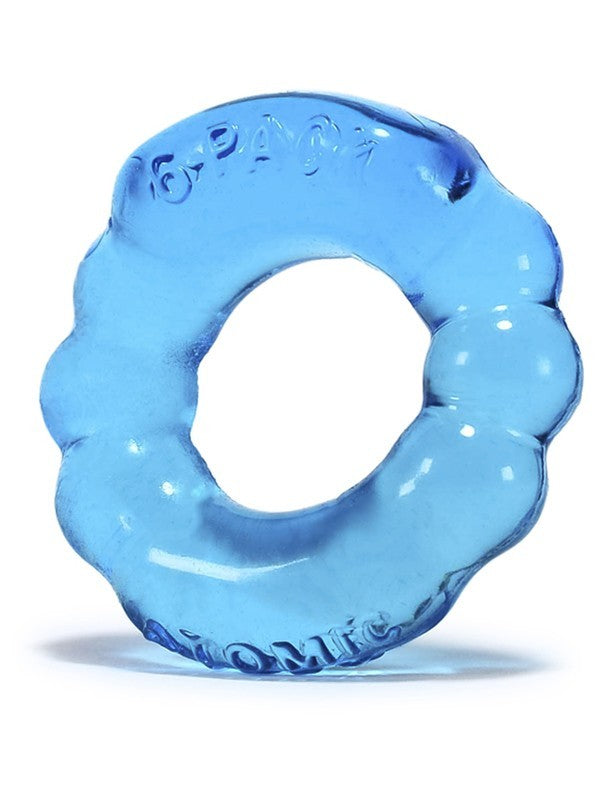 Six-Pack Cockring O/S Ice Blue