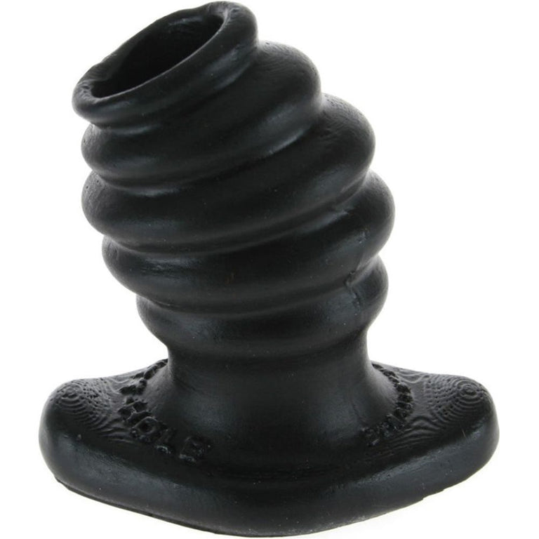 Butt-Hole Rippled Fuckplug no. 2 (Medium) Black