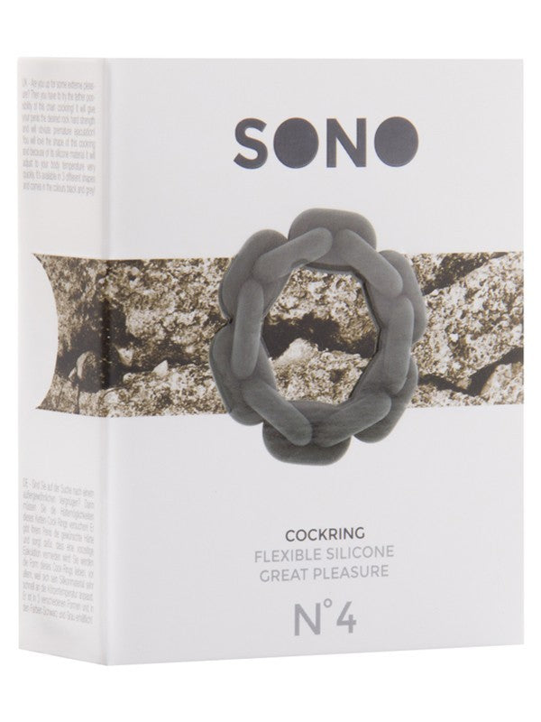SONO NO. 4 Chain Cockring Grey