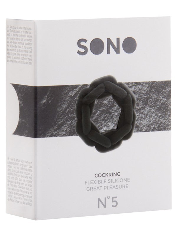 SONO NO. 5 Chain Cockring Black