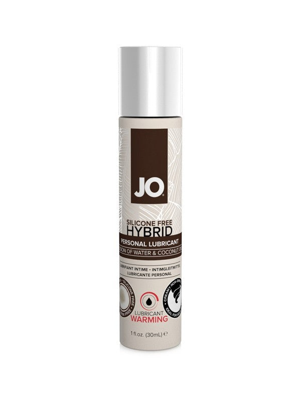 JO Silicone Free Hybrid Lubricant With Coconut Warming 1Fl.oz/30ml