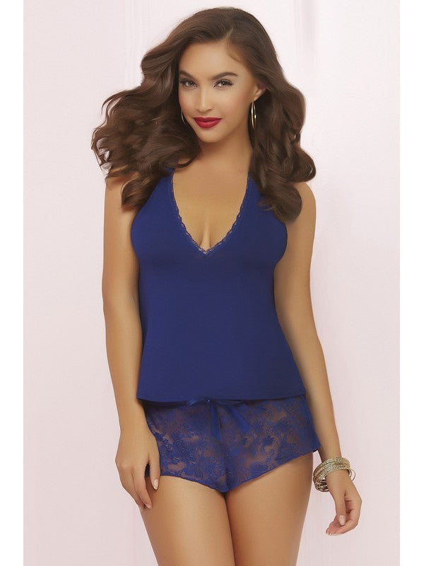 Blue Crush Cami Set 10681-Navy-M(H)