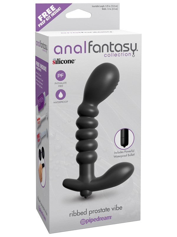 Anal Fantasy Collection Ribbed Prostate Vibe