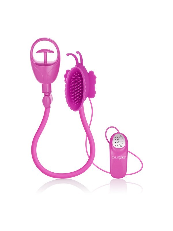 Advanced Butterfly Clitoral Pump - Pink